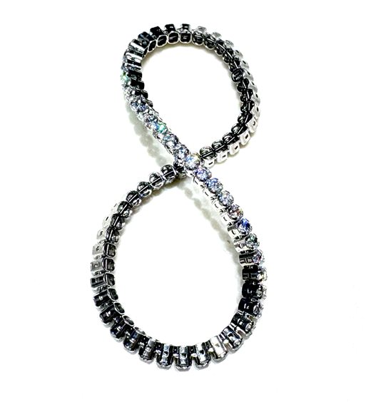 Armband Sommer Dame Tennis in Silber Cubic Zirconia TENNIS ELAST. ZIRC B AG - TENNIS ELAST. ZIRC B AG